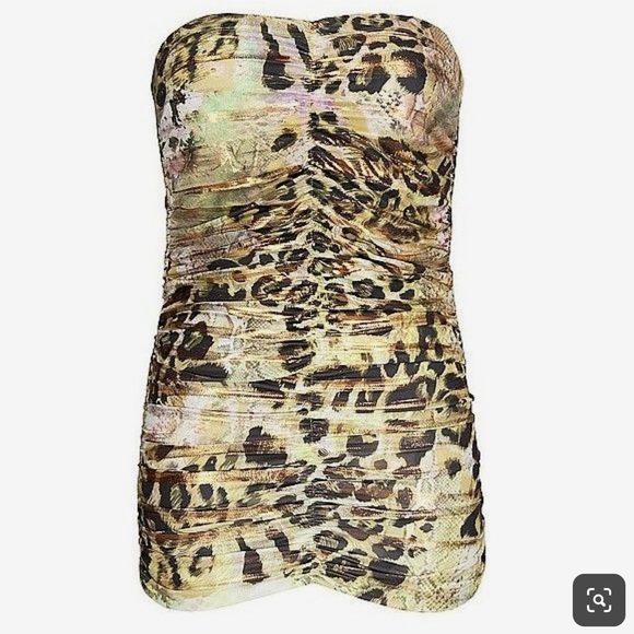 Daytrip Dresses & Skirts - Daytrip Snakeskin & Cheetah Tube Top/Dress M